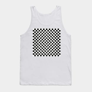 Checkered Hypnosis Tank Top